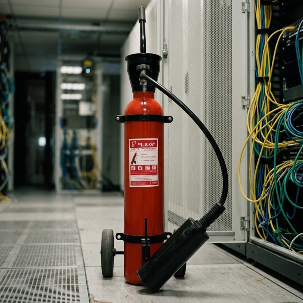 Aparat Zjarrfikës CO₂ 10 kg